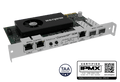 Matrox CIP-SDM2 ConvertIP SDM Card - 2x SFP, 2x RJ45, IPMX / SMPTE ST 2110