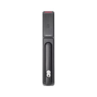 HES KS210-D-IPV200-B-K1 KS210 Series Server Cabinet Lock with OSDP, HID MultiCLASS SE Reader and SFIC Key Override, Black