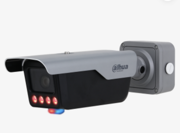 Dahua ITC413-PW4D-Z1 4MP 1/1.8" License Plate Recognition Camera with Motorized Varifocal Lens, Built-in Microphone and Speaker, Dual Illuminators (Replaces ITC215-PW6M-IRLZF-B)
