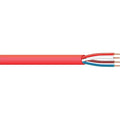 West Penn 982WH1000 18/4 Solid Unshielded FPLR Fire Alarm Cable, 1000' (304.8m) Reel, White