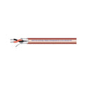 West Penn 454BN1000 Non Plenum Audio Cable, 1P 22G Stranded B/Shielded PVC, Brown