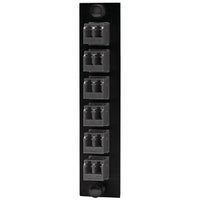 Hubbell FSPLCDM6BK Fiber Optic Patch Panel