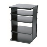 Middle Atlantic ASR-36 Slide-Out and Rotating 5-Shelf System, 36" Height, Black