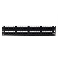 Dynacom 2013-48C5E CAT6 Network Cable, CAT5e Datapatch Panel, 48-Port