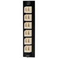 Hubbell FSPNLCDS6BE Fiber Optic Patch Panel