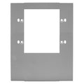 Hubbell HBL6747C2GY HBL6750 Series 2-Gang Metal Raceway Device Cover Plate, (2) Communication, Gray