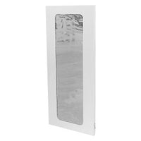 Hubbell HQKWD24W QUADCAB Series Window Door, 2', White