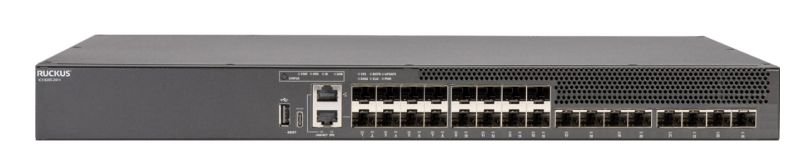 RUCKUS ICX8200-24FX Switch Entry-Level+ Access 24 Ports 10G Fiber Swit ...