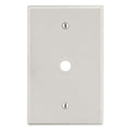 Hubbell PJ11LA Wall Plate M-Size 1-Gang, 0.406" OPG