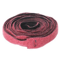 Hubbell HPWCVFRD8 Cable Management Tie, VELCRO Brand ONE-WRAP, 8", Red