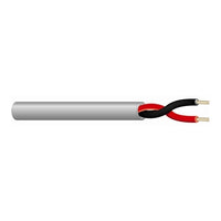 West Penn 25225BGY1000 Unshielded Plenum 16/2 Audio/Control Cable, Gray, 1000'