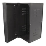 Hubbell HSQ36S36 QUADCAB Series Solid Door, 36"x36", Black