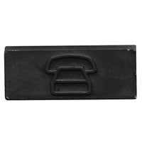 Hubbell IBK100T Jack Accessories, Icon Voice, Black