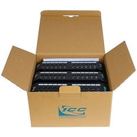 ICC ICMPP125EV 12-Port CAT5e Vertical Patch Panel, 6-Pack
