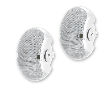 Electro-Voice EVID 6.2W - Dual 6" 2-Way Surface Mount Speakers - Pair - White F.01U.117.533