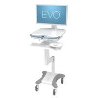 JACO EVO-20-HS-JC-C-NB EVO Hot-Swap Battery Powered Cart for LCDs, on-Cart Charger, e-Lock ready, onboard JACO Care Asset Management interface, POWERBLADE Batteries sold separately.
