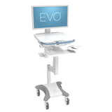 JACO EVO-20-HS-JC-C-NB EVO Hot-Swap Battery Powered Cart for LCDs, on-Cart Charger, e-Lock ready, onboard JACO Care Asset Management interface, POWERBLADE Batteries sold separately.