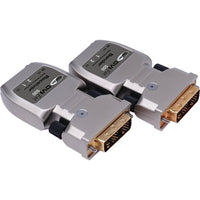 Gefen EXT-DVI-FM500 DVI Fiber Optic Extender Kit, Extends DVI up to 5000', Supports Resolutions up to 1920 x 1200