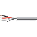 West Penn 301GY1000 Non Plenum Audio Cable, 3 C 22 G Stranded BARE Shielded CMR