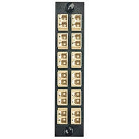 Hubbell FSPLCDS12BE Fiber Optic Patch Panel