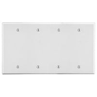Hubbell P43W Ceiling Mount Wall Mount Plate, White