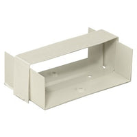 Hubbell HBL4750TFIV Raceway, Horizontal to Wall Mount Transformer, 1-Pack, Ivory