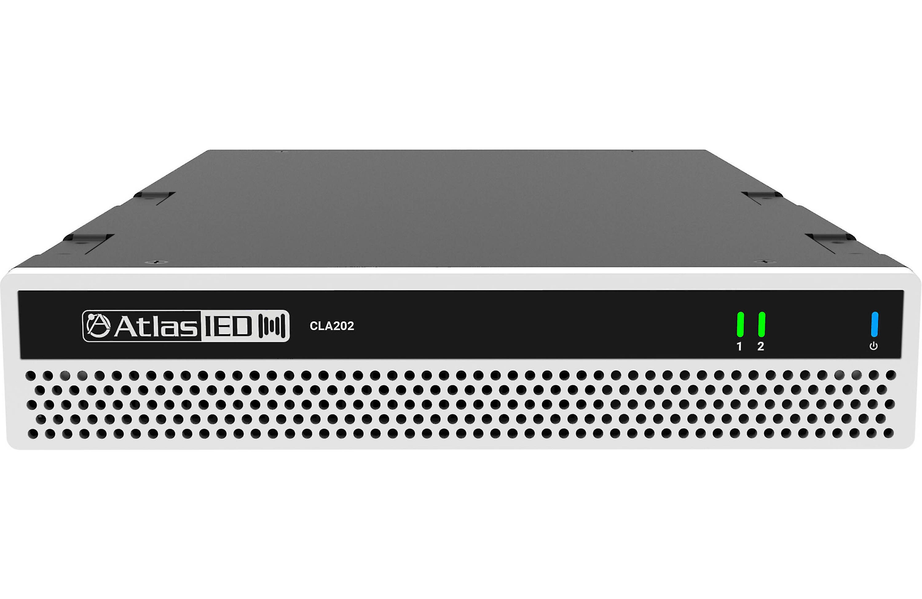 AtlasIED CLA202 200-W 2-Channel Multi-Impedance Power Share Amplifier ...