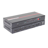 Hall SP-HD-4C 1x4 HDMI Distribution Amplifier, 4K 60Hz 4:4:4, HDCP 2.2, Audio Out, Scaler