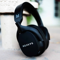 Heavys H1H Headphones + Premium Silver-Coated Cable + Bonus Travel Case