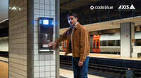 AXIS 03489-001 I9416 Help Point Kit All-in-One PoE Intercom System with 5MP Camera and 140° Field of View