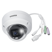 VIVOTEK FD830-HV VORTEX Essential Series 5MP Outdoor IR Dome Camera, 2.8mm Fixed Lens, IP66 / IP67, IK10