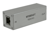 Hanwha TER-F01 TER-F01 Series 10/100Mbps Ethernet Repeater with 60W Pass-Through PoE