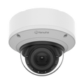 Hanwha XND-8082RV/KAP Series 6MP Indoor IR Vandal Dome IP Camera, 2.8-8.4mm Motorized Varifocal Lens, White, TAA Compliant
