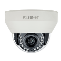 Hanwha HCD-7010RA HD+ Series 4MP Analog HD IR Dome Camera, 2.8mm Lens, Ivory