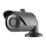 Hanwha HCO-6020R HD+ Series 2MP Analog HD IR Bullet Camera, 4mm Fixed Lens, Dark Gray
