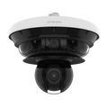 Hanwha PNM-C34404RQPZ/KUS 4K AI IR 2MP PTZ Multi-Directional Dome