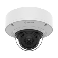 Hanwha XNV-6081RE X-Series 2MP IR Outdoor Vandal Dome Camera with PoE Extender, 2.8-12mm Varifocal Lens Length, Signal White