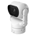 Hanwha TNP-A6550RW 2MP AI Ruggedized PTZ Positioning Camera, 4.75-261.4mm Varifocal Lens, IR, IP66 / IP68, IK10, White