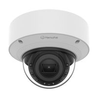 Hanwha XNV-A6084R 2MP AI IR Vandal Dome Camera, 2.8–12mm Motorized Varifocal Lens, Dual NPU, 131 ft IR, IP66/67, IK10