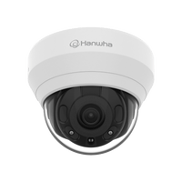 Hanwha QND-7032R Q Series 4MP IR Dome Camera, 6mm Fixed Lens, White