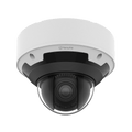Hanwha XNV-9083RZ/KEX 4K AI IR PTRZ Vandal Dome Camera, 4.4-9.3mm Varifocal Lens, 15m IR, White