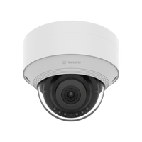 Hanwha QNV-C8023R 5MP AI Outdoor Vandal Dome IR Camera, 4mm Fixed Lens