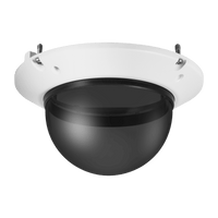 Hanwha SPB-IND88W Tinted Dome for Indoor Dome X-Core Cameras, White Case