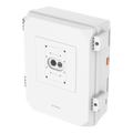 Hanwha SBP-150NBW Installation Cabinet, Polycarbonate and Aluminum, IP66, IK10, White