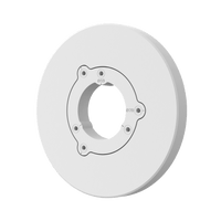 Hanwha SBO-090GP Gangbox Adapter Plate for Bullet Camera, White