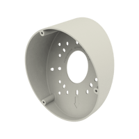 Hanwha SBP-160TM Tilted Wall Mount for Select XNV, PNV, SNV and SCV Series, Ivory