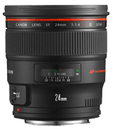 Hanwha SLA-C-E24 Canon EF 24mm USM Lens for TNB-9000 Camera