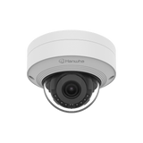 Hanwha QNV-C9011R 8MP 4K Vandal Dome Camera IR AI, White