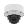 Hanwha QNV-C6083R 2MP IR Outdoor Vandal Dome AI Camera with 3.2-10.2 mm Motorized Varifocal Lens, White