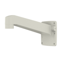 Hanwha SBP-390WM1 Long Wall-Mount Arm for Select SBP, PNM and HCM Series Cameras, 4.5"W 7.2"H 16.4"D, White